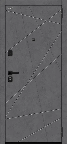Входная дверь BRAVO Граффити-5/SBlack Slate Art/Look Art