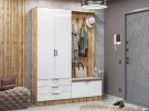 Готовая прихожая Стиль-03 Angel/Дуб Вотан