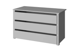 VALENCIA, Комплект ящиков 3S. Цвет СЕРЫЙ