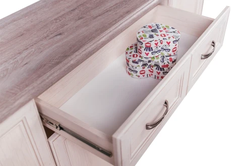 Тумба 4D1S, MONAKO, цвет Сосна винтаж/дуб анкона