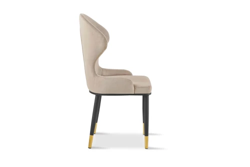 Стул обеденный Констанция DC-3033, бежевый/черный