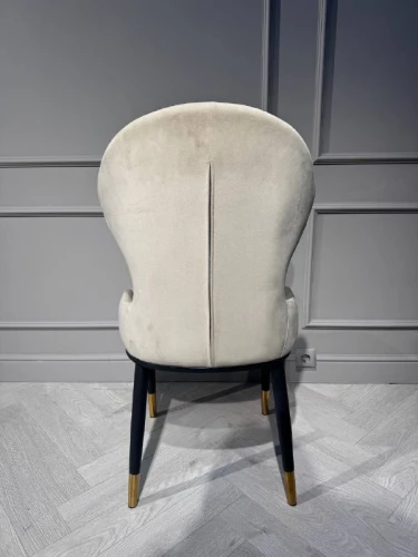 Стул обеденный Констанция DC-3033, бежевый/черный