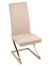 Стул обеденный Палермо MC799-BG-2, 60х46х105 см, бежевый/глянцевое золото