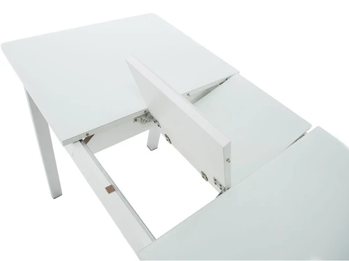 Обеденная группа (Стол Гамбург стекло и 4 стула Чинзано), белый