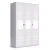 Шкаф распашной трехдверный Парма Нео белый