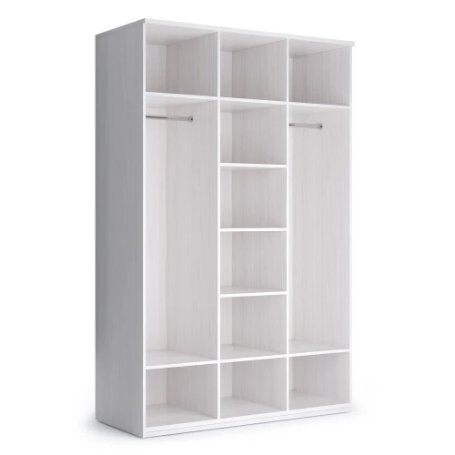 Шкаф распашной трехдверный Парма Нео белый