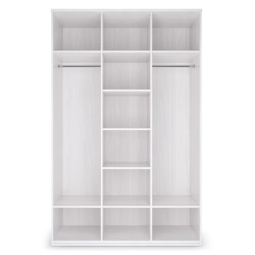 Шкаф распашной трехдверный Парма Нео белый