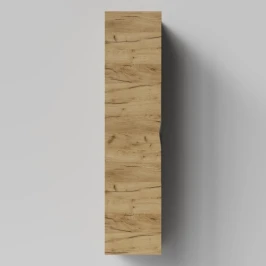 Пенал Марко 35 подвесной, дверь, ручки Черные, Дуб Тортуга ПВХ 2357-43, левый