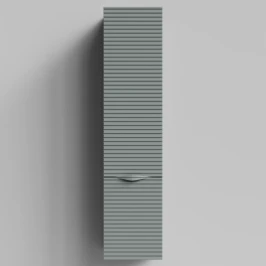 Пенал Эйфория 35 F7, пример RAL 7005 Мышино-серый, матовая, подвесной, левый