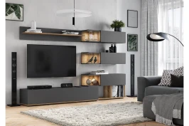 Гостиная Рига ГС-01, Каньон/графит