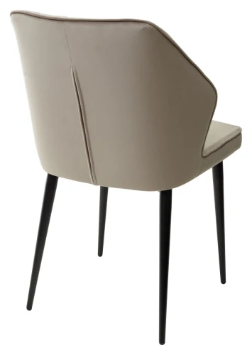 Стул SEATTLE-V ЛАТТЕ #25, велюр / черный каркас М-City