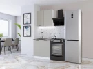 Кухонный гарнитур Флэт-03 Light Grey In 2S Кухонный гарнитур Флэт-03 Light Grey In 2S