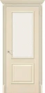 Межкомнатная дверь экошпон ĒLPORTA Классико-13 Ivory White Сrystal
