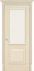 Межкомнатная дверь экошпон ĒLPORTA Классико-13 Ivory White Сrystal