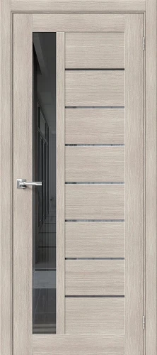 Межкомнатная дверь экошпон ĒLPORTA Порта-27 Cappuccino Veralinga Mirox Grey