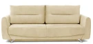 Диван еврокнижка Оливер, велюр  бежевый,145