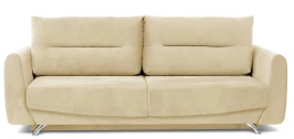 Диван еврокнижка Оливер, велюр  бежевый,145