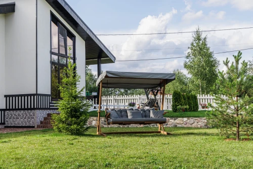 Диван-Качели GRACE трехместные из массива акации