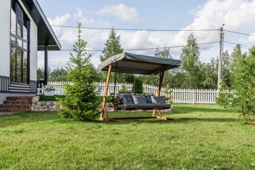 Диван-Качели GRACE трехместные из массива акации