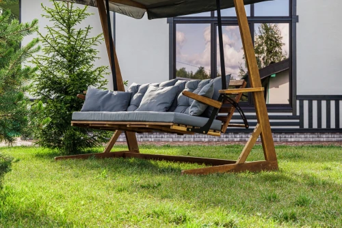 Диван-Качели GRACE трехместные из массива акации