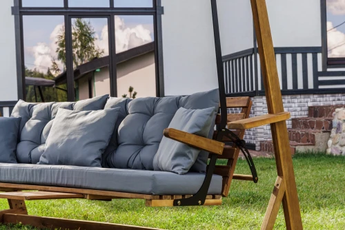 Диван-Качели GRACE трехместные из массива акации