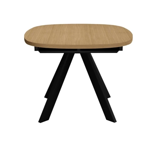 Стол DikLine B110 Дуб Каселла натуральный/опоры черные