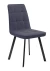 Стул DikLine 207 B28 ANTRACITE, ножки черные