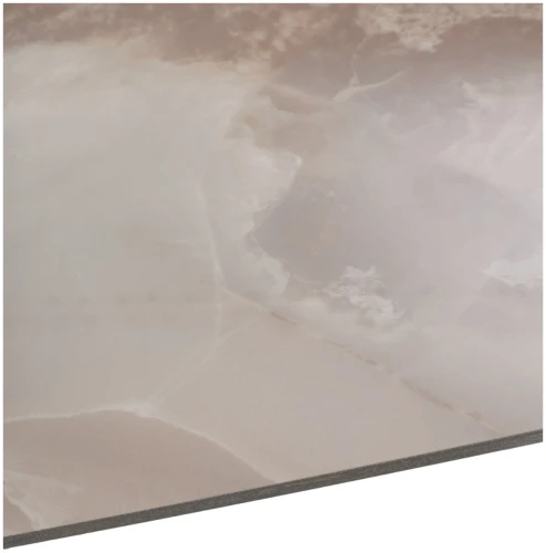 Стол ЭДЕР (EDER) 160 цвет АМБЕР ЖАДЕ (GLOSS AMBER JADE SOLID CERAMIC) / ОРЕХ, ®DISAUR