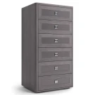 Комод высокий Парма Нео лиственница темная