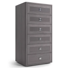 Комод высокий Парма Нео лиственница темная