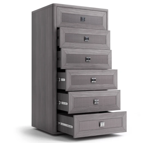 Комод высокий Парма Нео лиственница темная