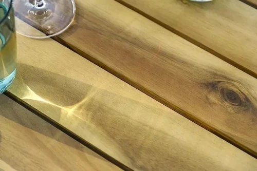 Стол садовый обеденный из акации MODENA круглый 116 см  Joygarden