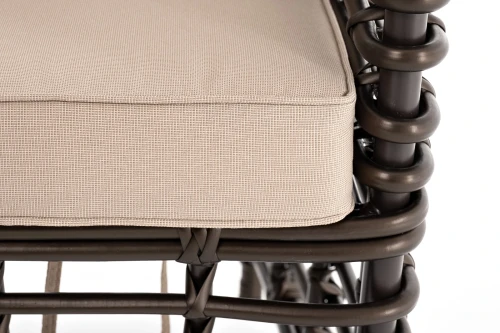 "Блисс" кресло из искусственного ротанга, цвет бронзовый