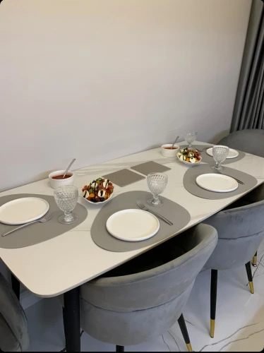 Стол обеденный Рио DT-2849.1, 140х80х75 см, белый мрамор