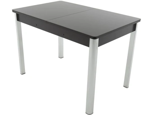 Обеденная группа (Стол Гамбург стекло и 4 стула Чинзано), коричневый