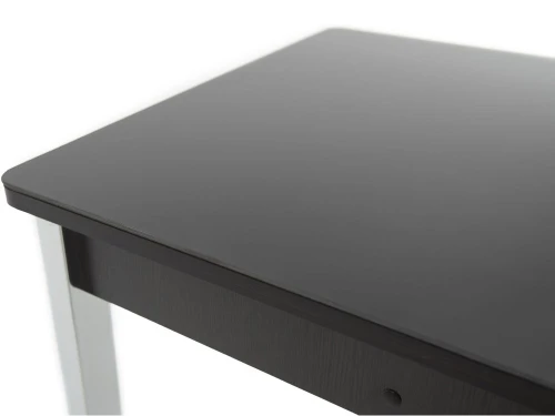 Обеденная группа (Стол Гамбург стекло и 4 стула Чинзано), коричневый