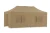 Быстросборная беседка-шатер 4х8 м Серии S9 для троговли, кафе  -  Бежевый