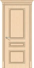 Межкомнатная дверь шпон BRAVO Стиль Ф-22 (БелДуб)