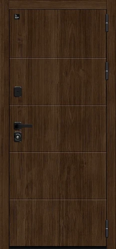 Входная дверь BRAVO Глори Pecan/Cappuccino Melinga