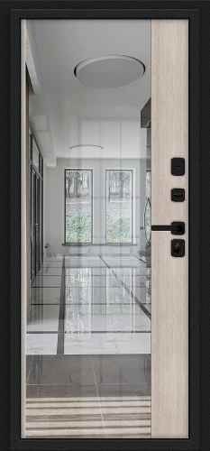 Входная дверь BRAVO Глори Pecan/Cappuccino Melinga