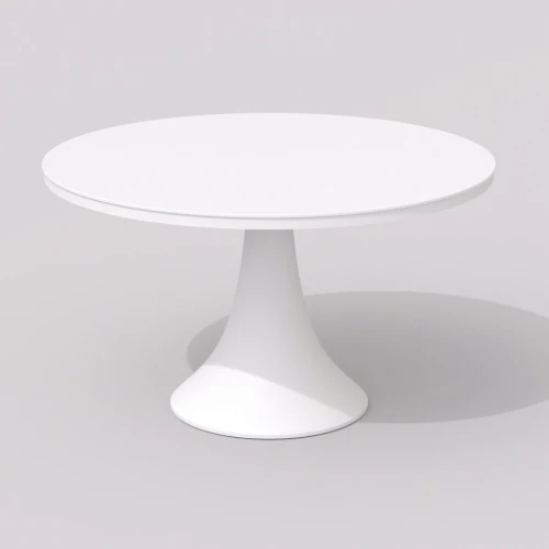 Обеденная группа DIVA GIRA  каркас белый / стол стекло диа 110 / ткань антрацит