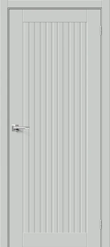 Межкомнатная дверь ПЭТ BRAVO Браво-40 Grey Silk
