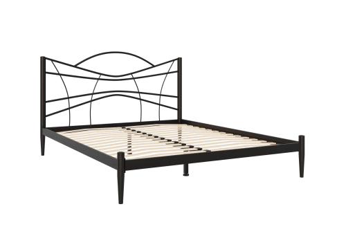 Кровать КМД 27 НОРИ 140 черный