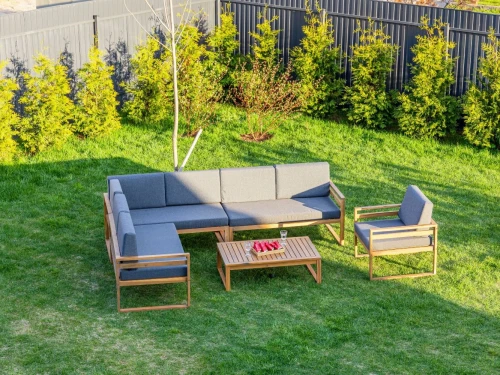 Лаунж-зона BROOKLYN с угловым диваном