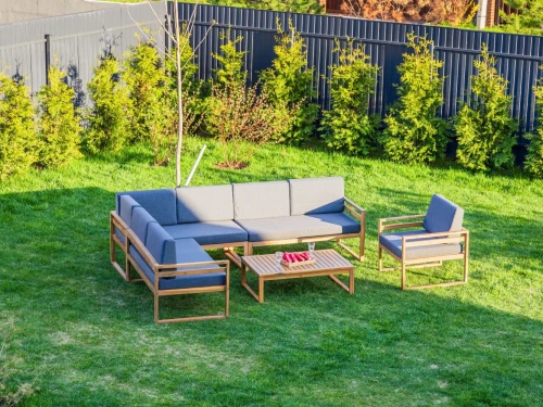 Лаунж-зона BROOKLYN с угловым диваном