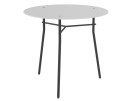Стол журнальный Ники белый/чёрный
