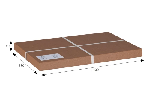 Зеркало настенное BeautyStyle 9 слоновая кость 138 см х 35 см