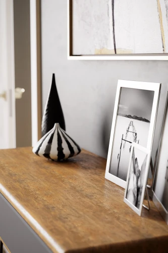 Стол-консоль Телфорд дуб американский/графит