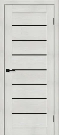 Межкомнатная дверь mr.wood Браво-22 Bianco Melinga Black Shine