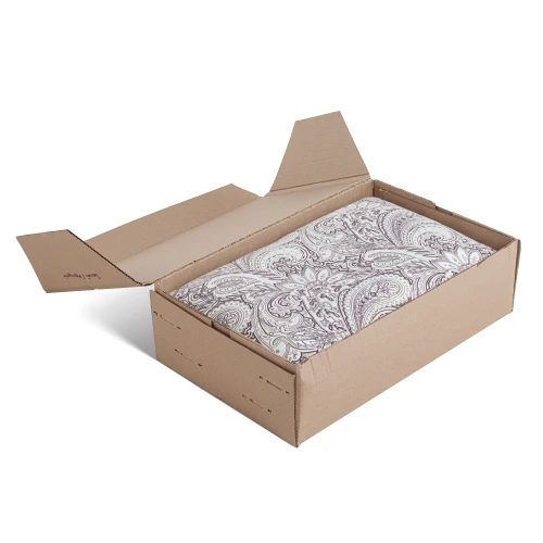 Банкетка Ретро М с ящиком белый, ткань меркурий